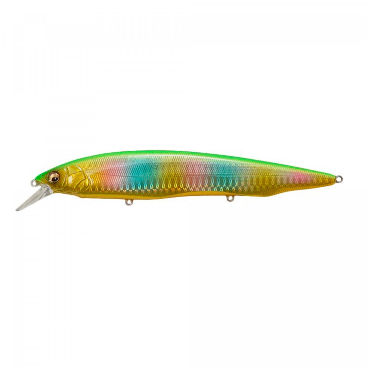 

Воблер Megabass Kanata Ayu SW 160mm 30g GG Gold Lime Rainbow