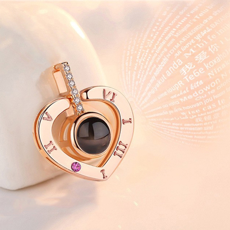 

Кулон Я тебя люблю на 100 языках мира M+ Necklace I love You (без цепочки)