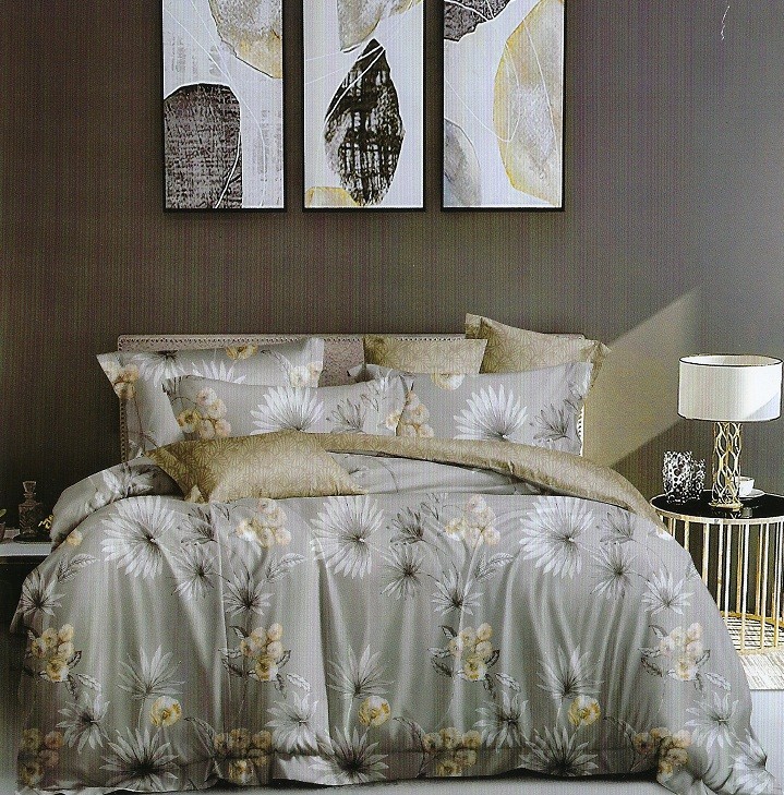 

Комплект постільної білизни Шем Royal satin 200Х220 різнокольоровий 95