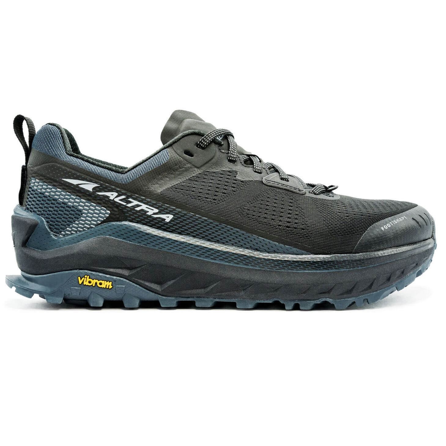 

Кроссовки для бега Altra Olympus 4.0 Black/Steel трейловые мужские 44.5