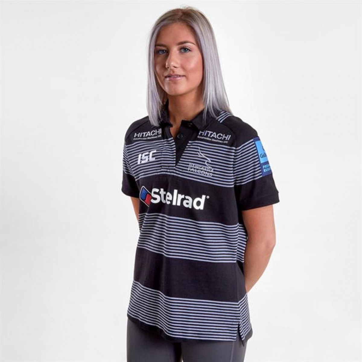 

Футболка ISC Newcastle Falcons 18/19 Home Rugby Jersey Black/White, Футболка ISC Newcastle Falcons 18/19 Home Rugby Jersey Black/White, 42