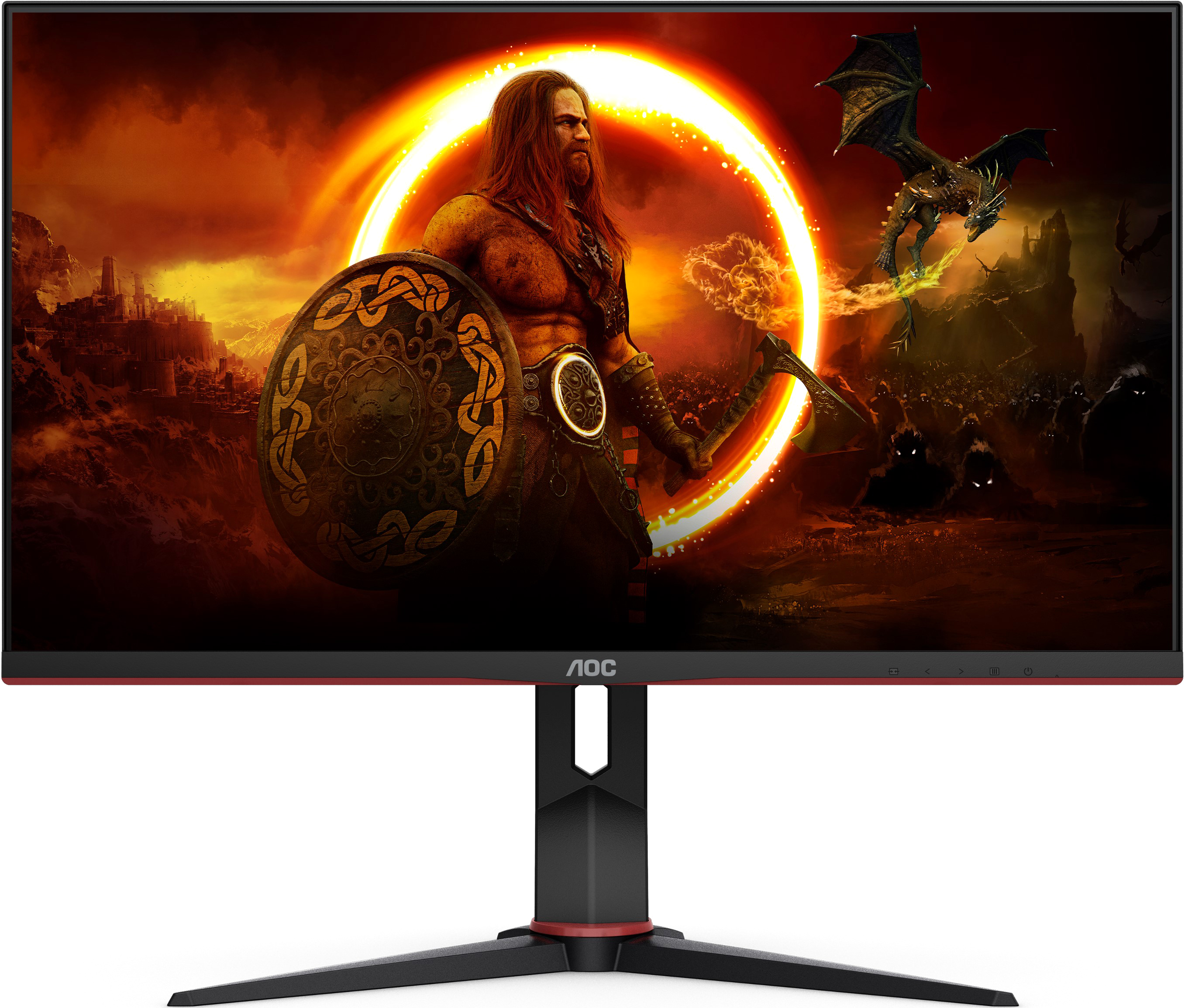 

Монитор 28" AOC U28G2XU/BK