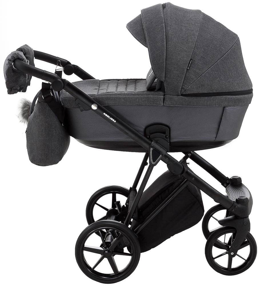 

Универсальная коляска 2 в 1 Adamex Belissa Lux PS-34 Серая (625314)