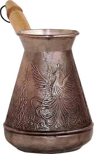 

Турка медная Жар птица 0,6 л 600-Ж