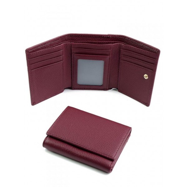 

Женский кошелек кожаный WCash D-6060 Red