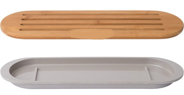

Доска для нарезки хлеба с поддоном Berghoff 3950061 leo 37 х 11 х 2 см