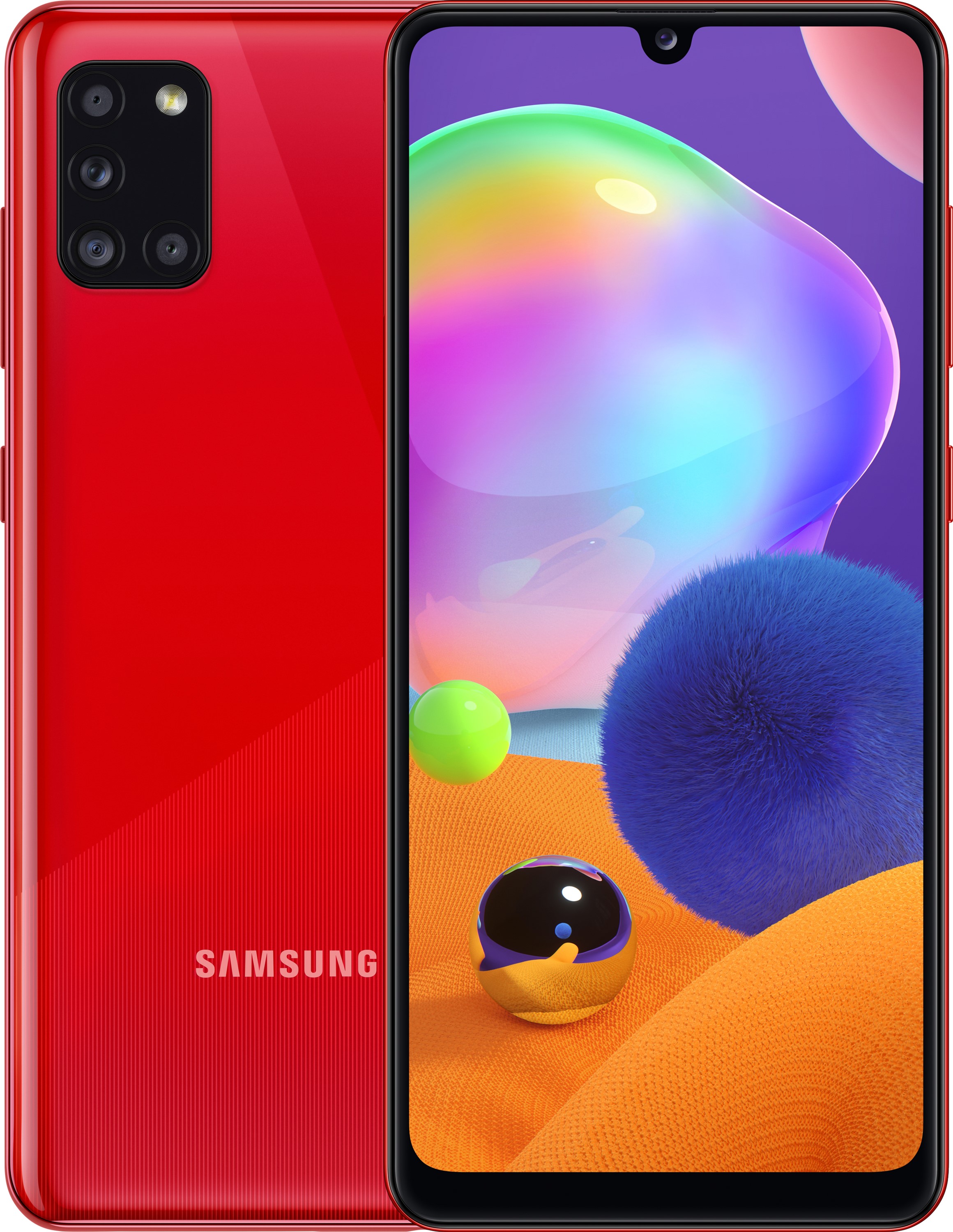 

Мобильный телефон Samsung Galaxy A31 4/64GB Prism Crush Red (SM-A315FZRUSEK)