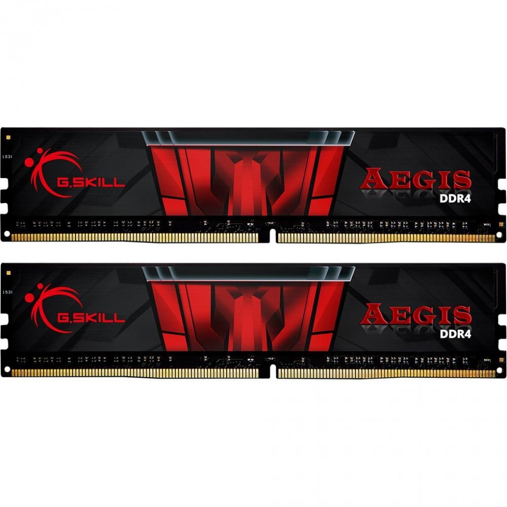 

Модуль пам'яті DDR4 16G KIT(2x8G) 2800MHz G.SKILL AEGIS 1.2V CL17 (box) F4-2800C17D-16GIS