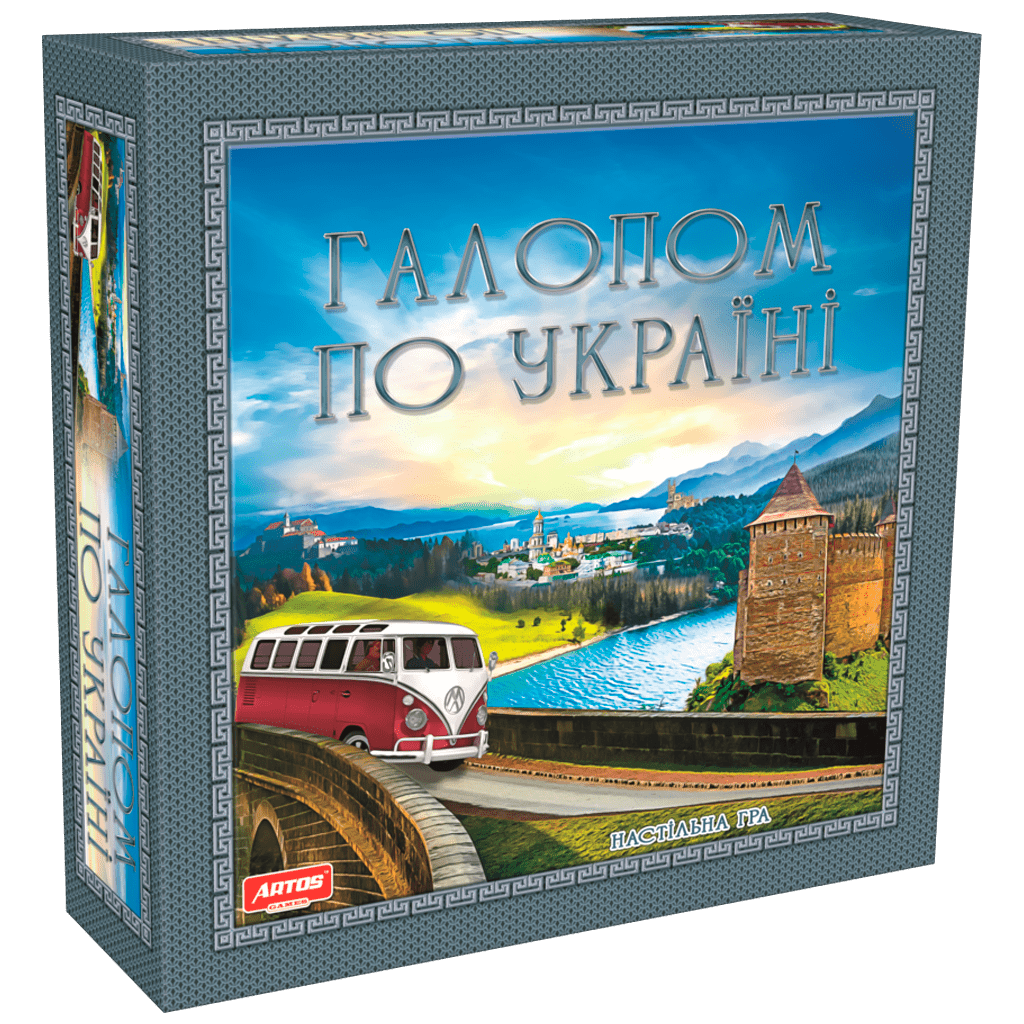 

Игра настольная Artos Games Галопом по Украине