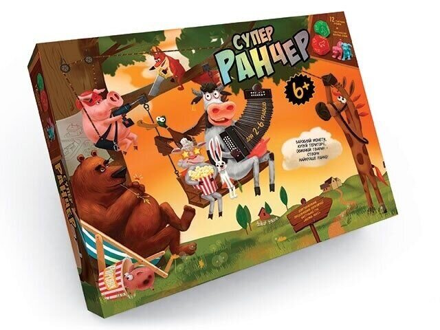

Игра настольная Danko Toys Супер Ранчер