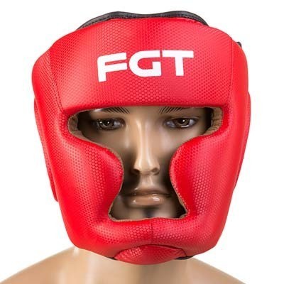 

Шлем закрытый красный FGT, Cristal, Flex, размер L