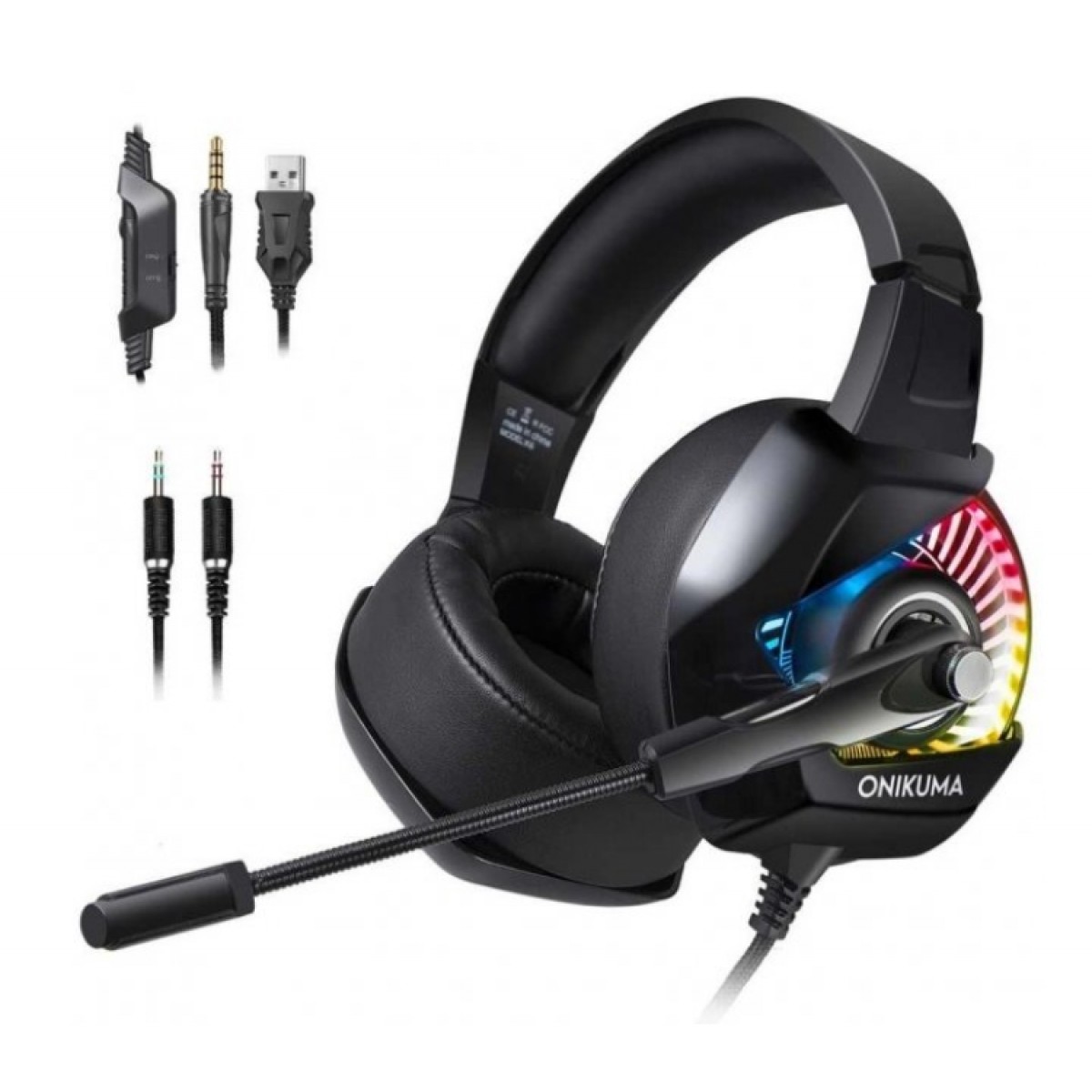 

Наушники игровые ONIKUMA K6 RGB black