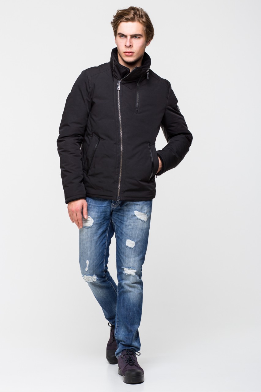 

Куртка CLASNA CW17MD012CK  черного цвета 1437, Куртка CLASNA CW17MD012CK 50 черного цвета 1437