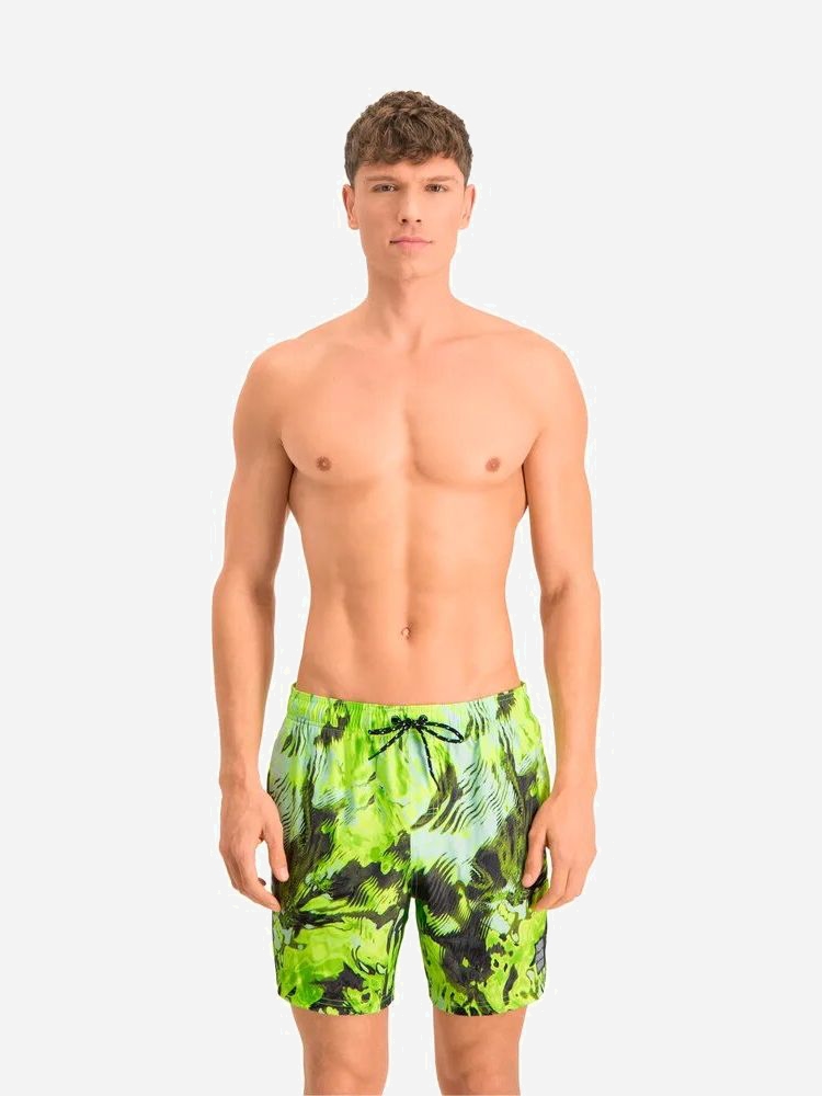 

Шорты для купания Puma Swim Men Reflection Aop 93506002 XL Green Yellow