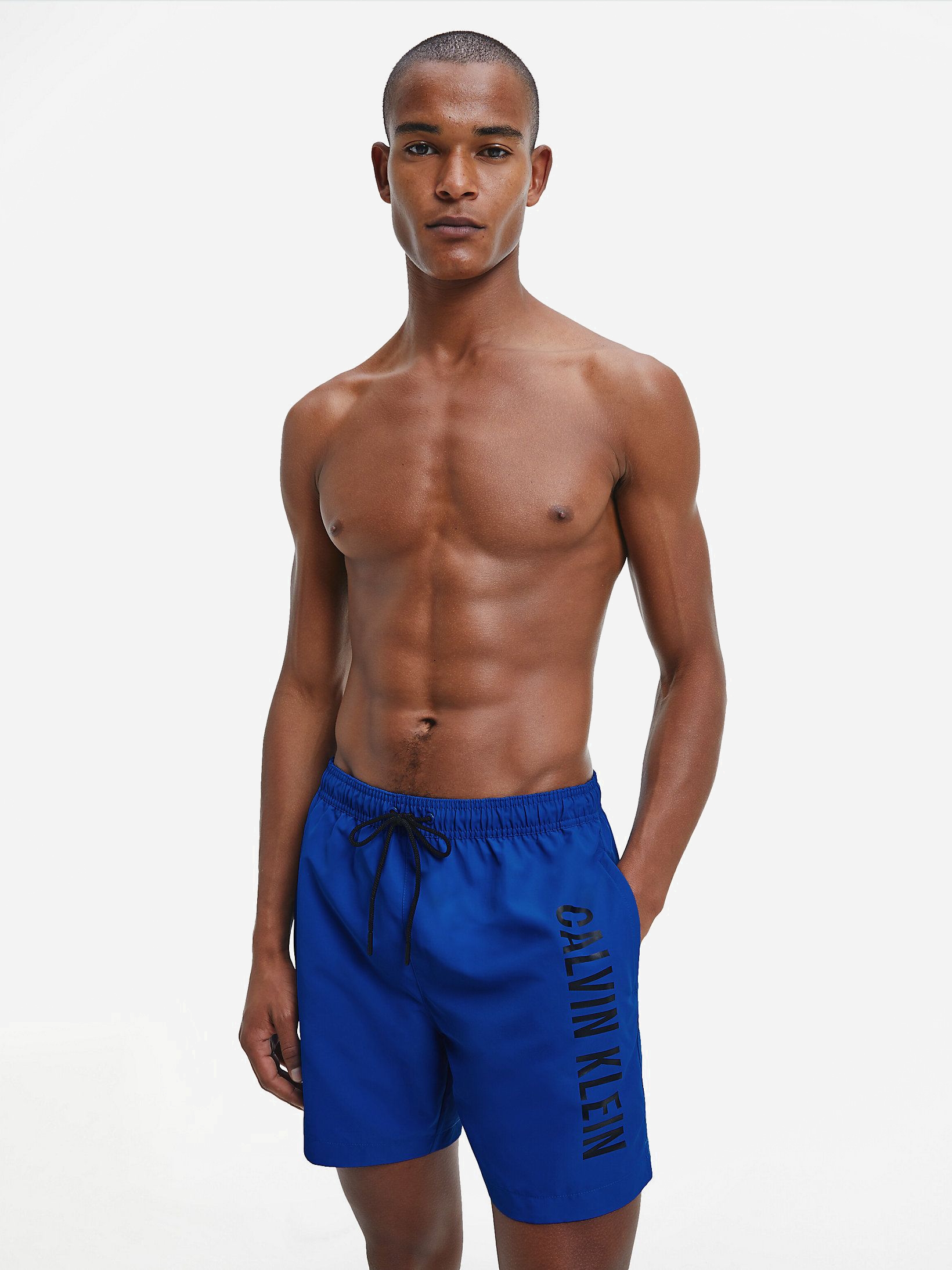 

Шорты для плавания Calvin Klein Underwear Medium Drawstring KM0KM00570-C5D XXL Bobby Blue