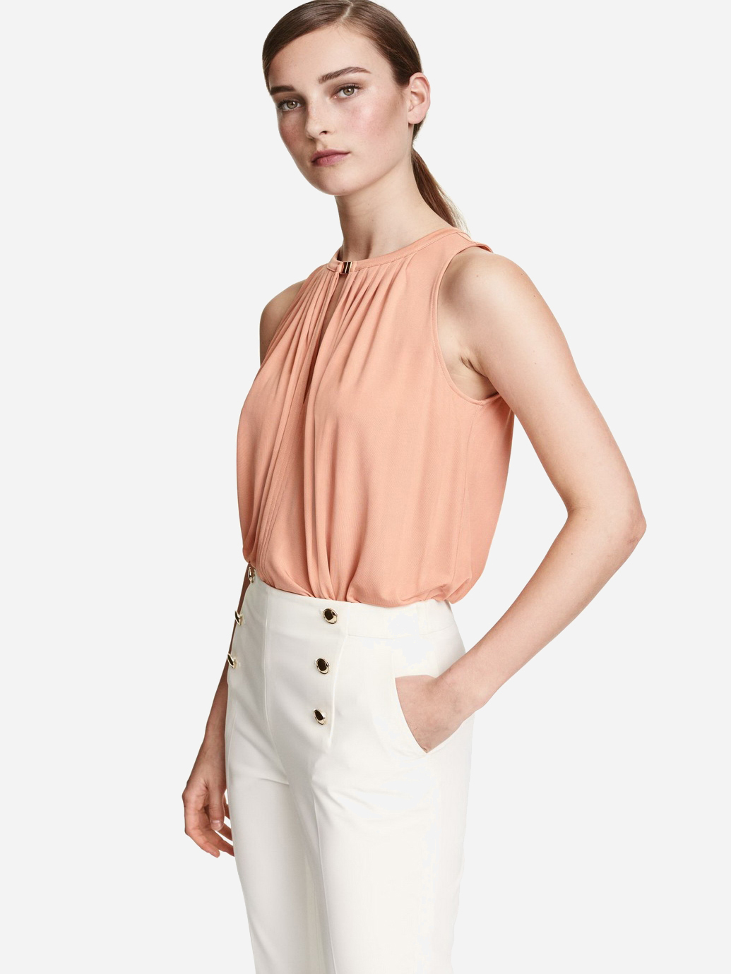 

Блузка H&M 0372073-4 M Розовая (СА2000001622926)