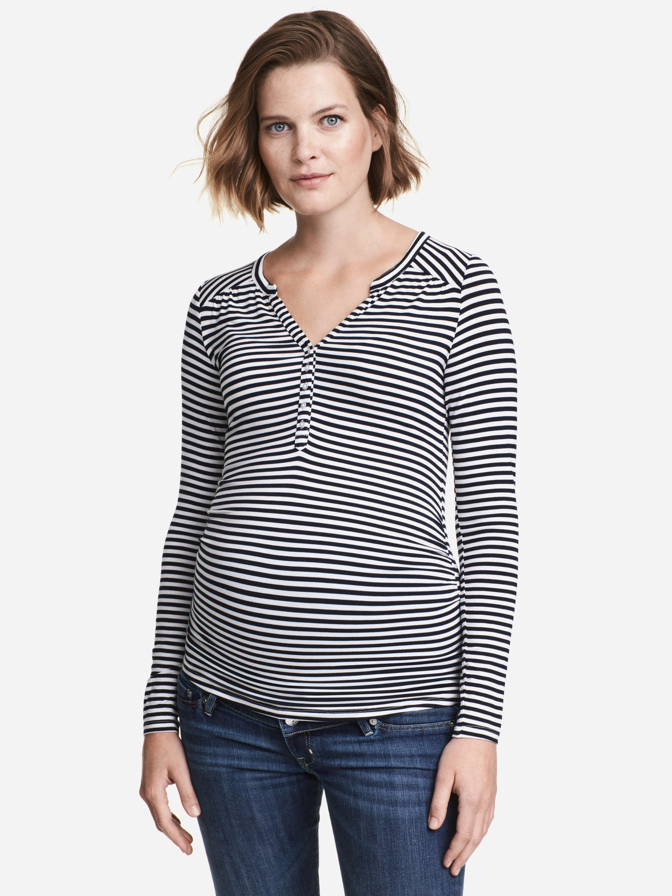 

Блузка H&M XAZ055114PGXP  Белая с темно-синим, Блузка H&M XAZ055114PGXP S Белая с темно-синим