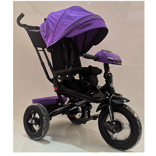 

Велосипед з посиленою ручкою TURBOTRIKE M-4060 Фіолетовий