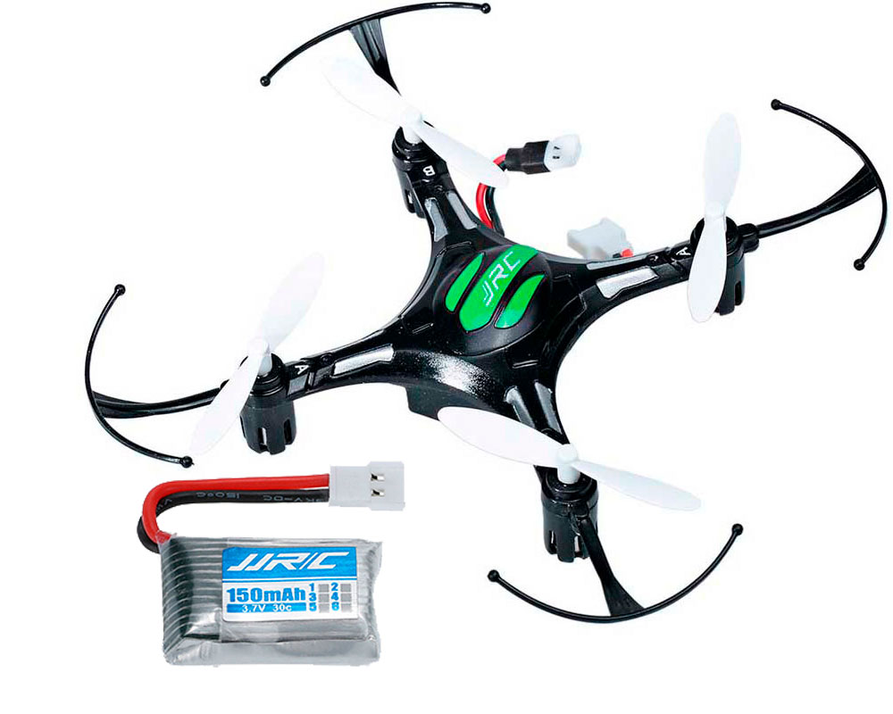 

Квадрокоптер JJRC H8 mini (черный) с 2мя аккумуляторами