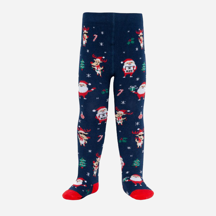 

Колготки Conte Kids New Year 19С-98/1СП-553 62-74 см Темно-синие