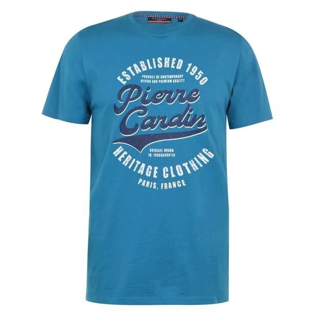 

Футболка Pierre Cardin C Logo T Shirt  Синий 59001571, Футболка Pierre Cardin C Logo T Shirt M Синий 59001571