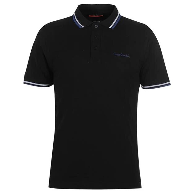 

Поло Pierre Cardin Tipped Polo XXL Черный 54077903