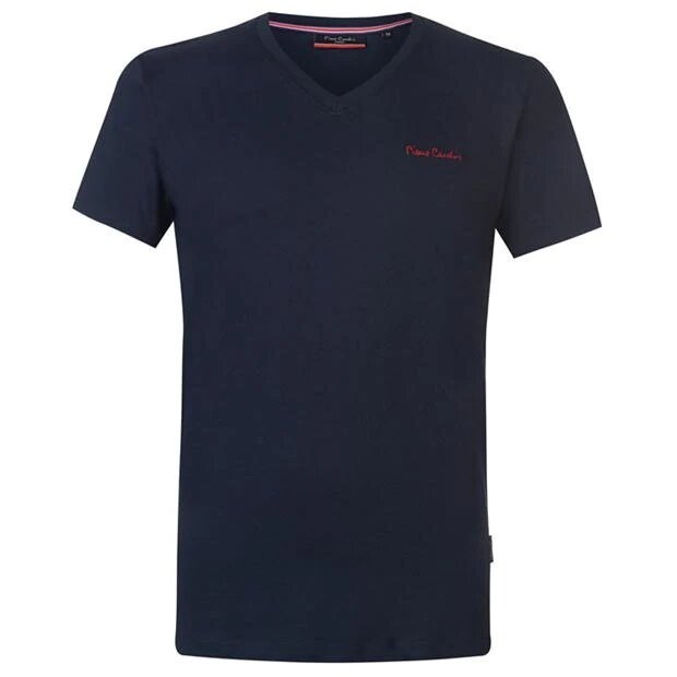 

Футболка Pierre Cardin V Neck T Shirt  Темно-Cиний 68400122, Футболка Pierre Cardin V Neck T Shirt M Темно-Cиний 68400122