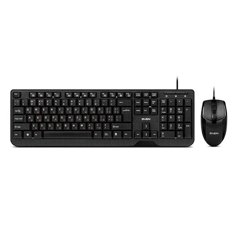 

Комплект (клавиатура, мышь) Sven KB-S330C Black USB