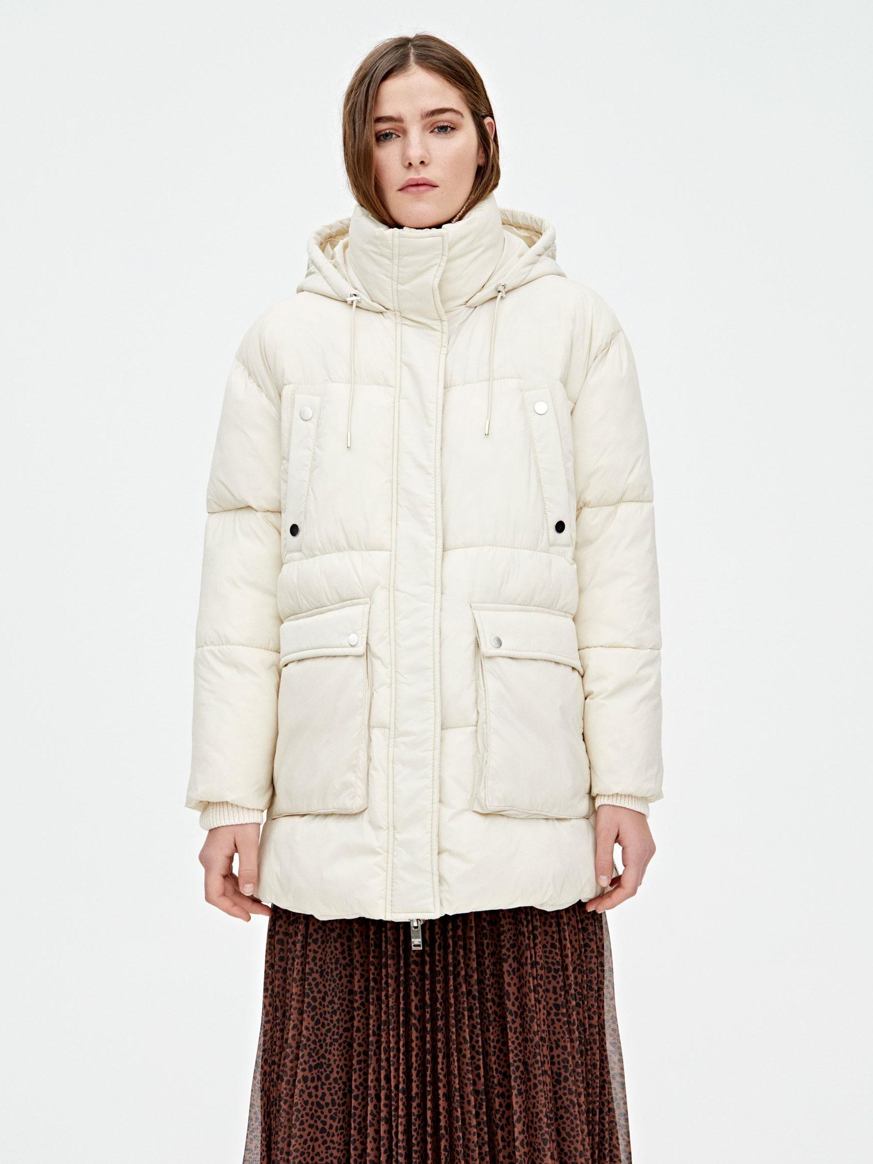 

Куртка Pull & Bear XAZ260351SXGU  Кремовая, Куртка Pull & Bear XAZ260351SXGU M Кремовая