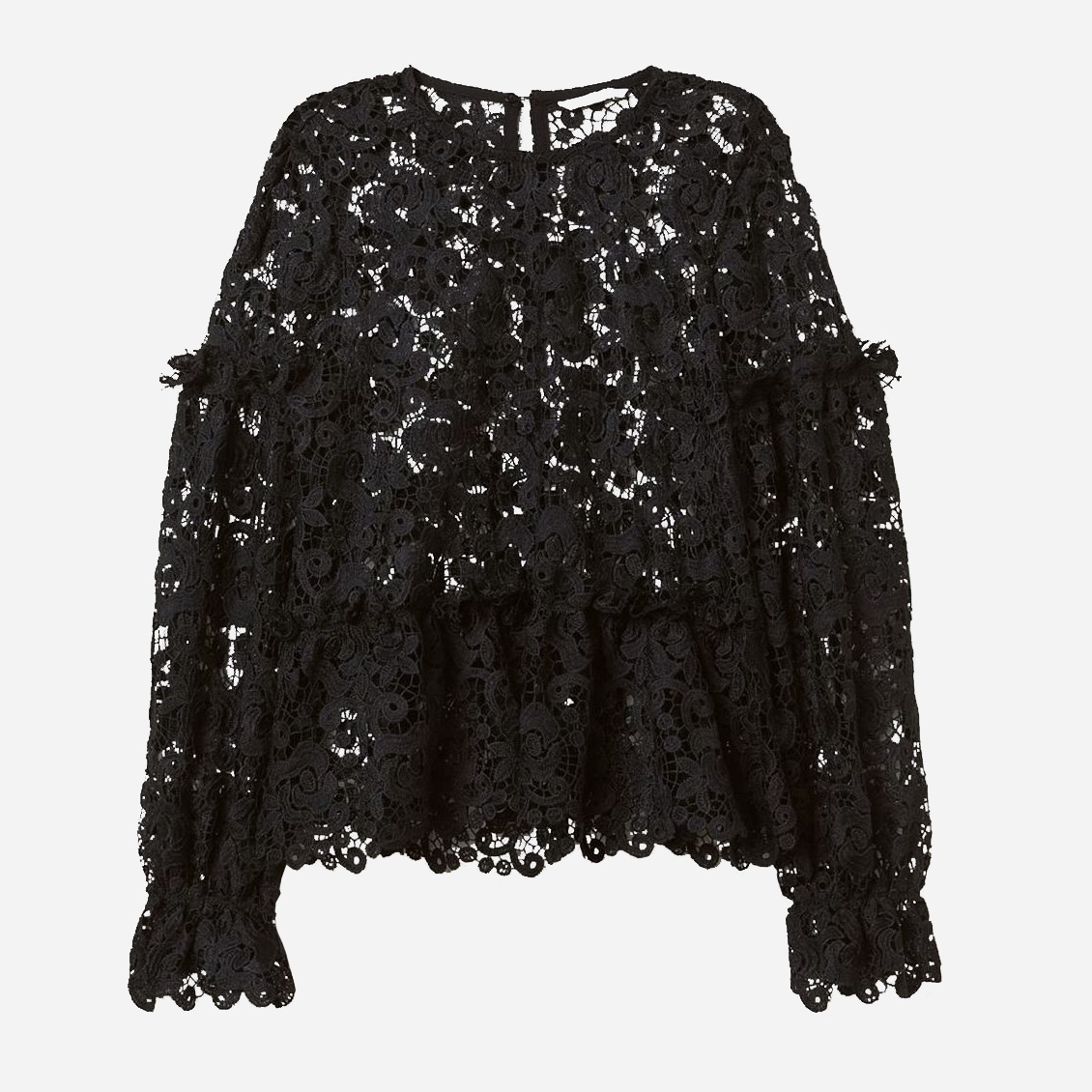 

Блузка H&M 0688910-8 44 Черная