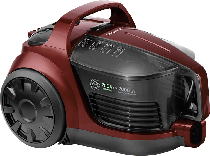 

Пылесос без мешка Liberton LVC-0750C ECO Red