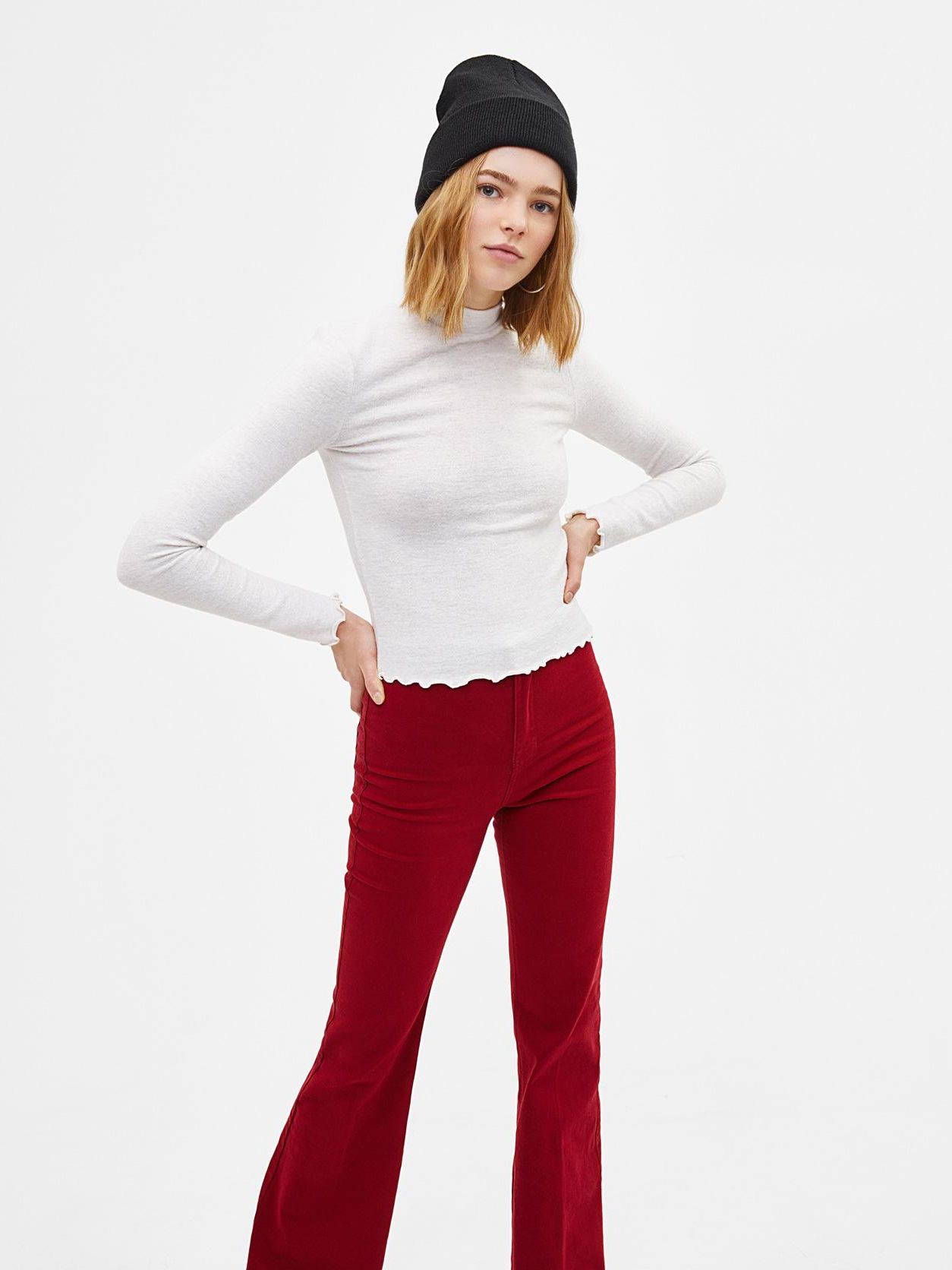 

Водолазка Bershka XAZ220218HVXS  Белая, Водолазка Bershka XAZ220218HVXS XS Белая