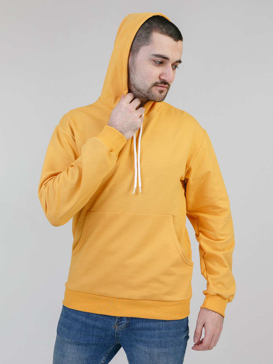 

Худи Solo спортивное  Горчичный Mn953, Худи Solo спортивное XL Горчичный Mn953