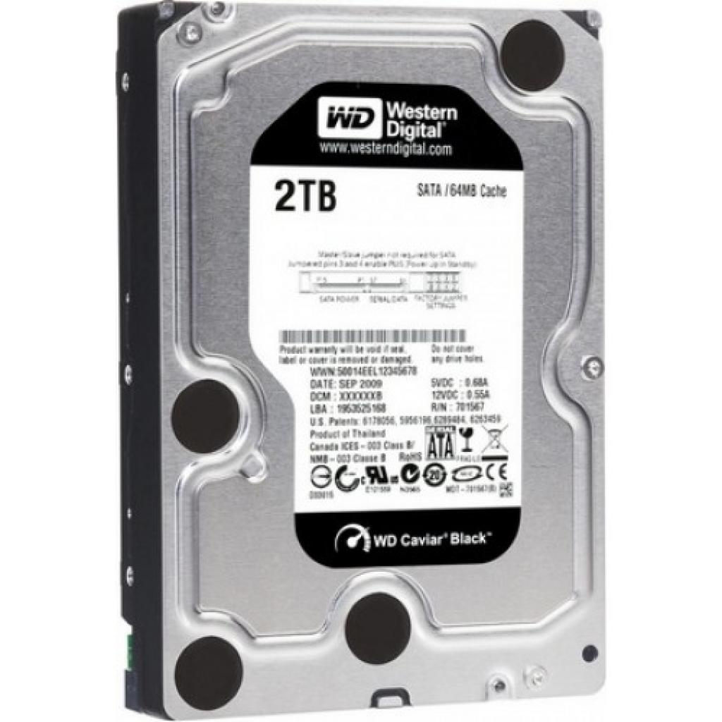 

Жесткий диск Western Digital Black 2TB WD2003FZEX (133102)