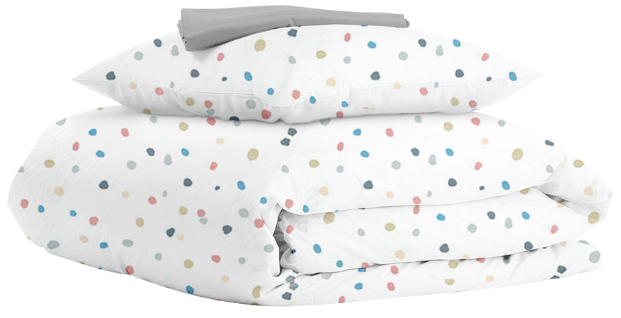 

Комплект постельного белья Cosas Color Blots Grey 110х140