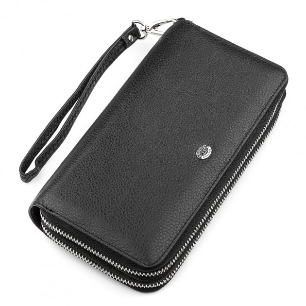 

Мужской кошелек натуральная кожа ST Leather 98325 Черный