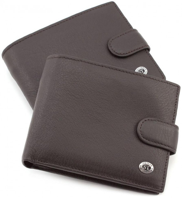 

Мужской кожаный кошелек ST Leather 98332 Коричневый
