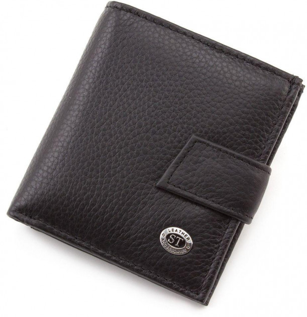 

Маленький кошелек из натуральной кожи ST Leather 98512 Черный