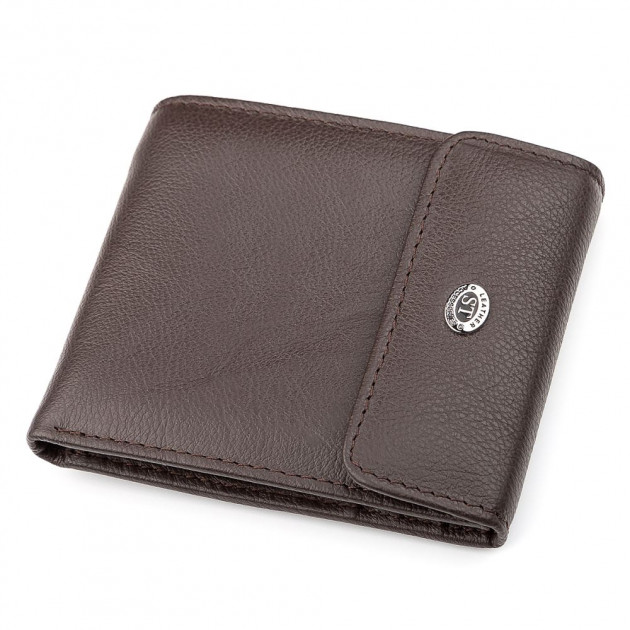 

Кошелек из натуральной кожи ST Leather 98389 Коричневый