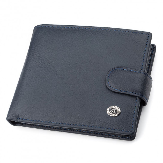 

Мужской кошелек- портмоне ST Leather 98337 Синий