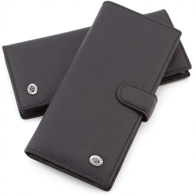 

Мужской кожаный кошелек ST Leather 98345 Синий