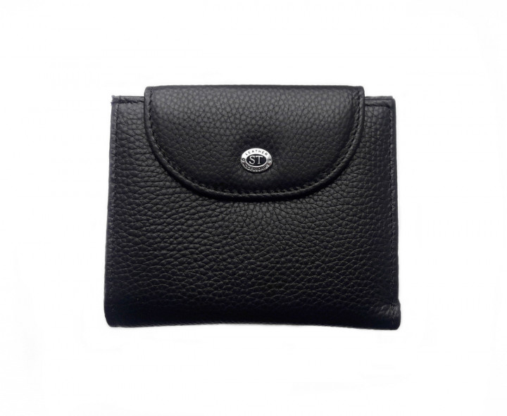 

Кожаный кошелек ST Leather 98474 Черный
