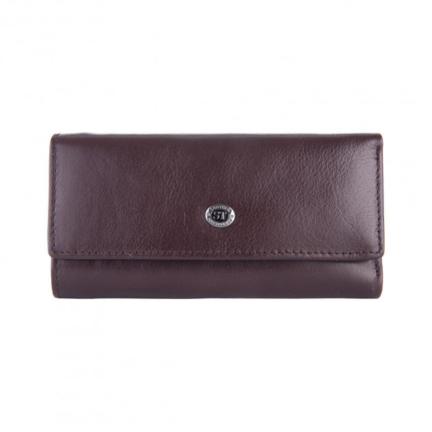 

Кошелек кожаный с ключницей ST Leather (В416) 98655 Коричневый