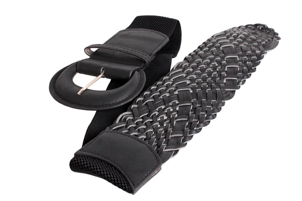 

Женский пояс с плетением D-Belts S0046 черный (100 см х 7 см)