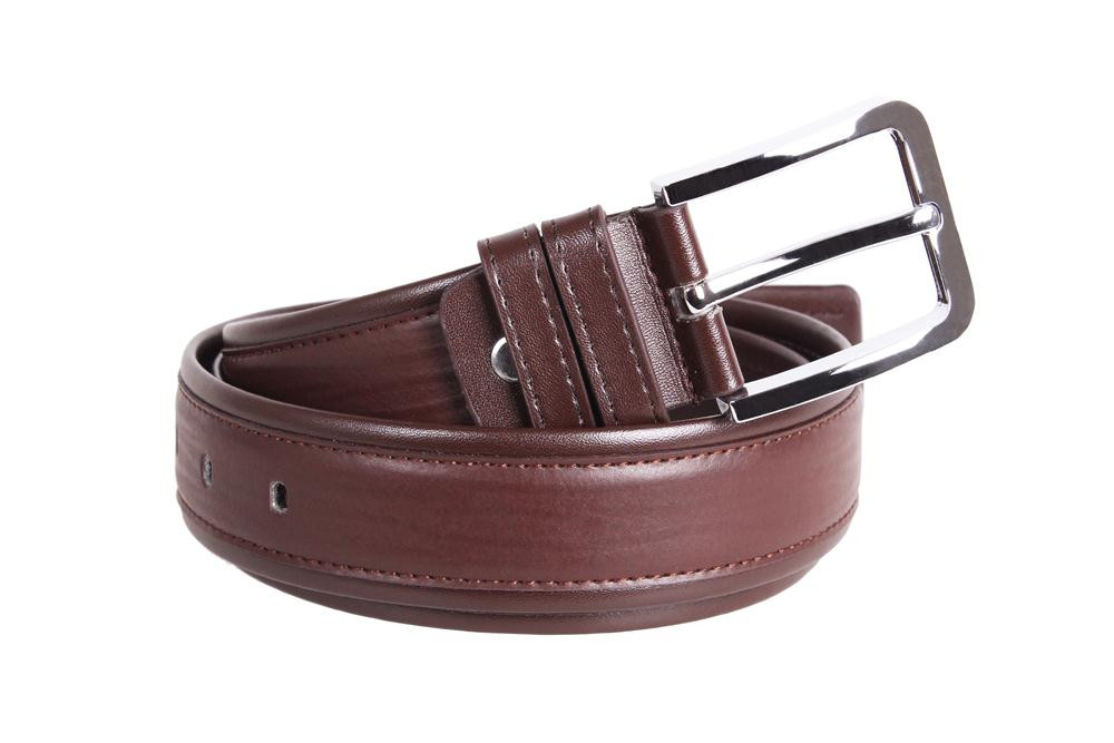 

Ремень для мужчин из эко кожи D-Belts S0146 коричневый (110-120 см х 4 см)