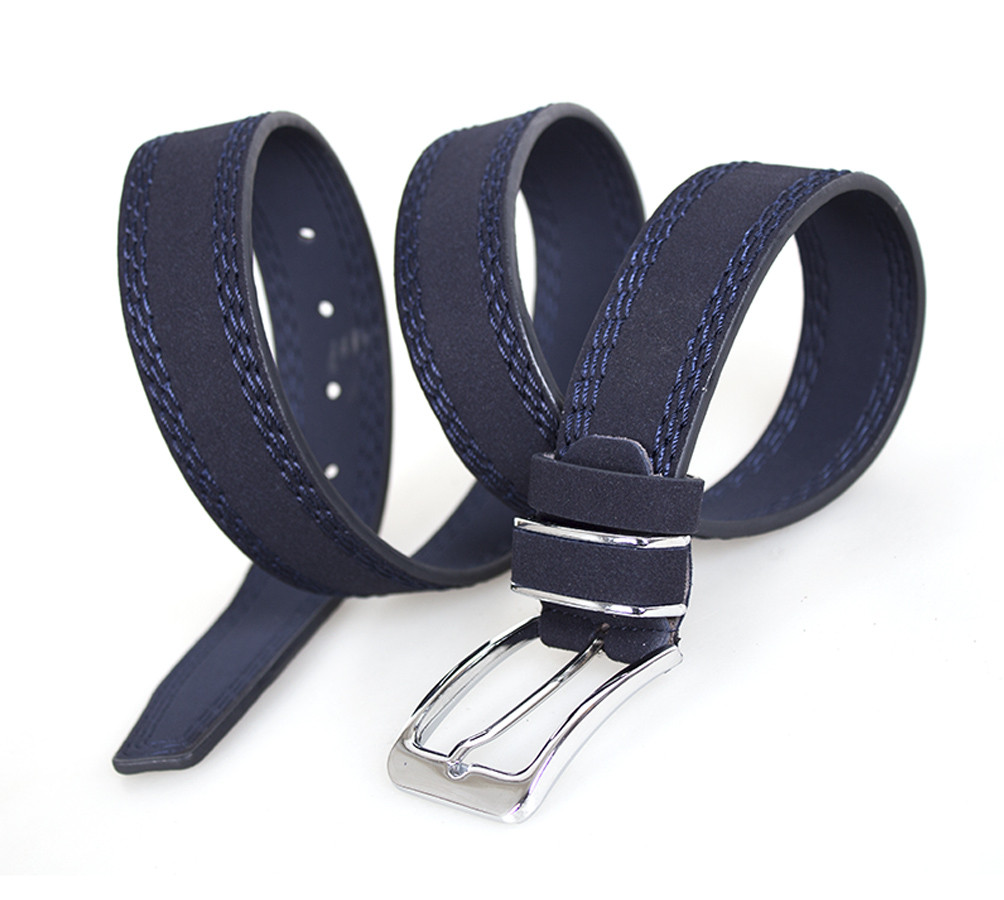 

Мужской ремень текстиль D-Belts S1490 синий (115 см х 3.8 см)