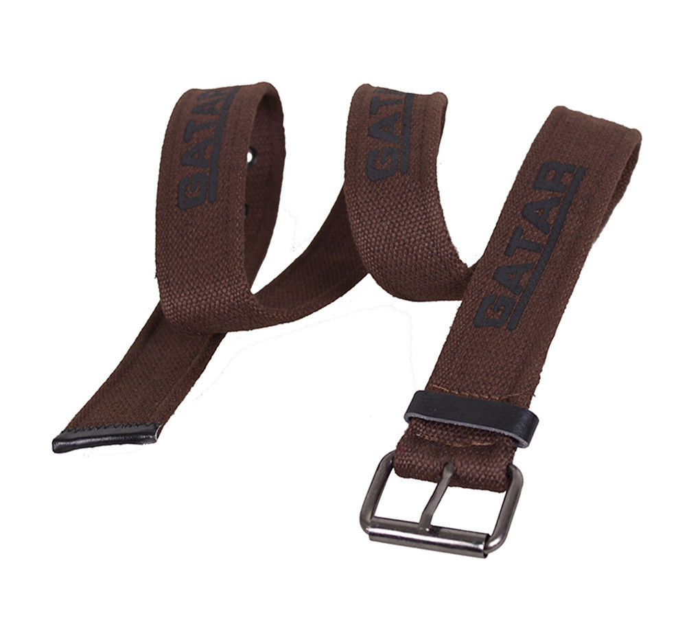 

Мужской текстильный ремень D-Belts S1505 коричневый (115-130 см х 3.8 см)