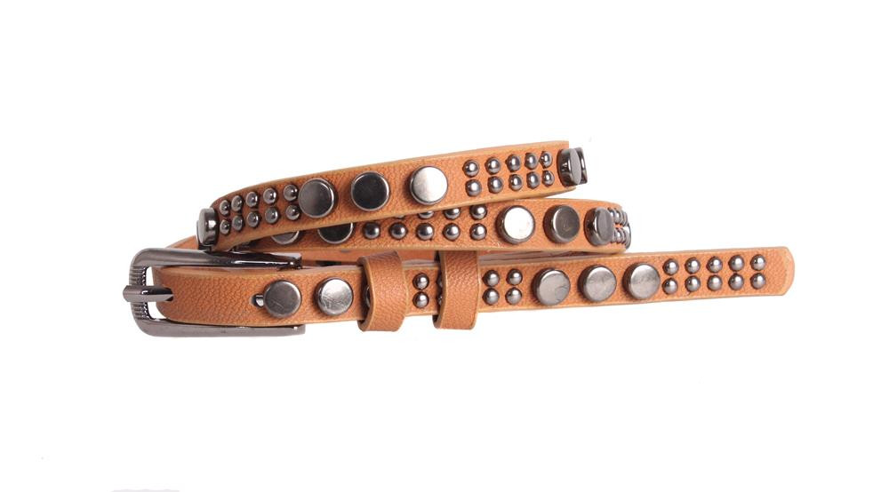 

Женский узкий ремень D-Belts S0493 бежевый (105-115 см х 1 см)
