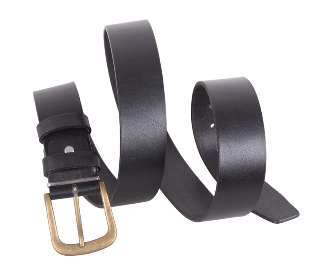 

Женский классический кожаный ремень D-Belts S1134 черный (130 см х 4 см)
