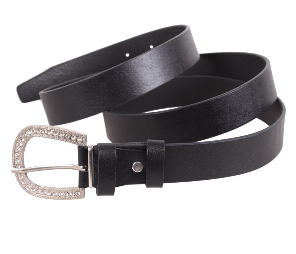 

Женский кожаный пояс D-Belts S0897 черный (115 см х 3 см)